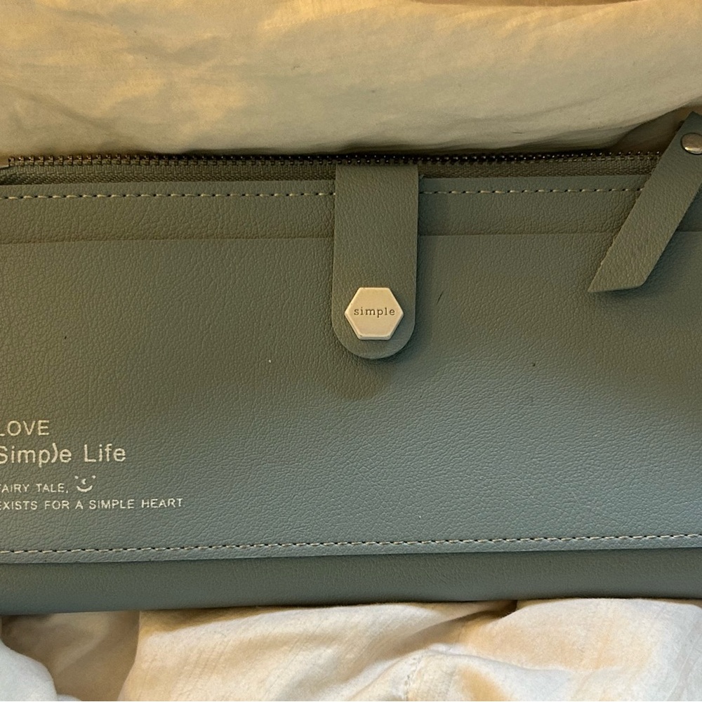 Simple Life Blue Wallet 🪪